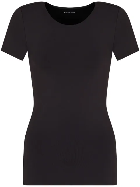 Armani Exchange logo-embroidered T-shirt Black XW001174AF14668