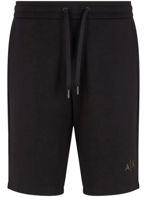 Armani Exchange logo-print shorts Black XM000334AF12269