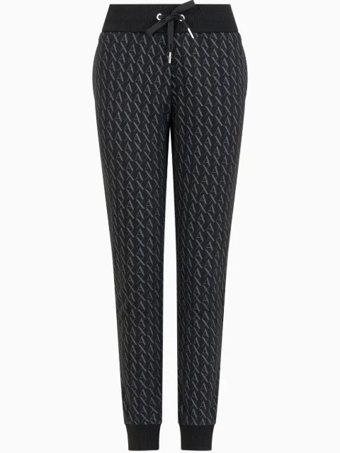 Armani Exchange logo trousers Black 8NYPLGYJE5Z