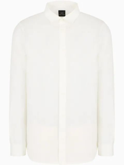 Armani Exchange linen shirt White XM001221AF14619
