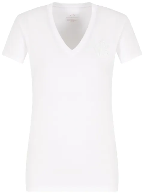 Armani Exchange logo-embellished T-shirt White XW000606AF10355