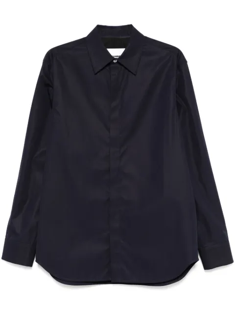 Jil Sander organic cotton shirt Blue J23DL0106J45001