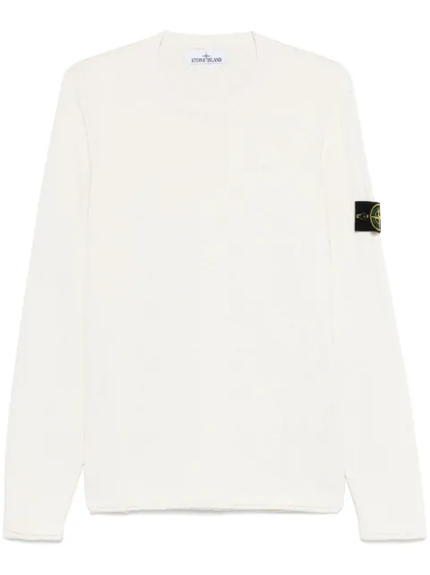 Stone Island Compass-patch sweater Neutrals L1S155100052S00B0