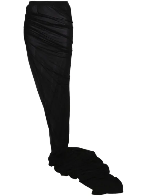 Rick Owens Edfu maxi skirt Black RP01E7366JCR