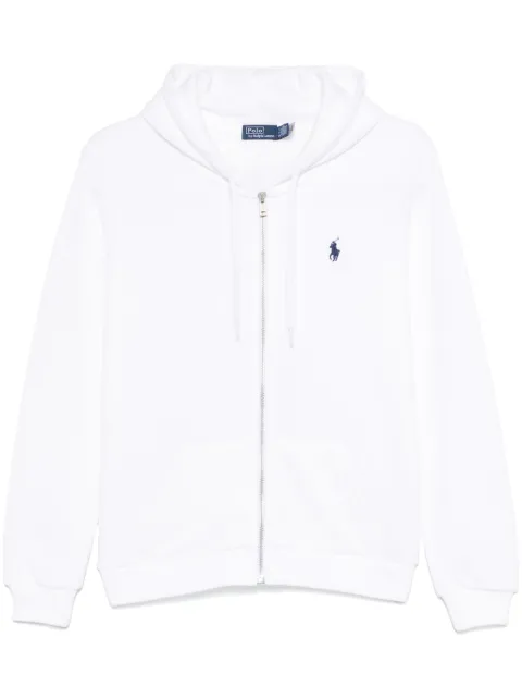 Polo Ralph Lauren Polo Pony-embroidered hoodie White 211935584008