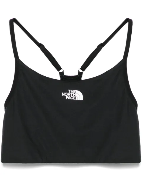 The North Face logo-print sports bra Black NF0A8BRUJK31