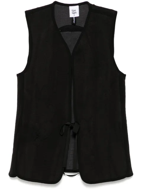 Stain Shade sleeveless gilet Black 195
