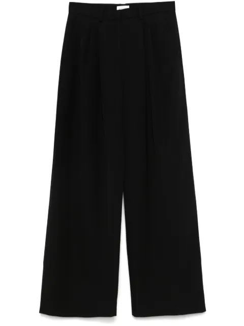 Magda Butrym pleat-detail trousers Black 143425