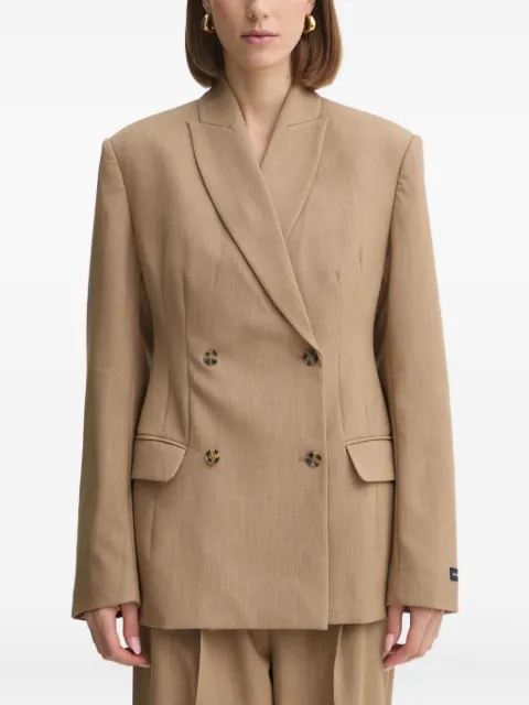 HERSKIND double-breasted buttoned blazer Neutrals 54111