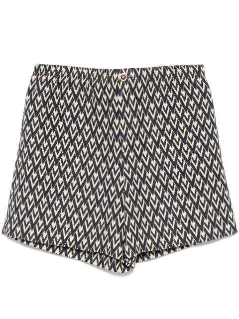 Valentino Garavani monogram bermuda shorts Neutrals VRDE35AK2