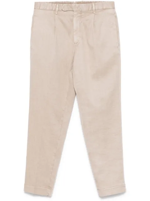 Dell'oglio pressed-crease trousers Neutrals SCILLADSE1834