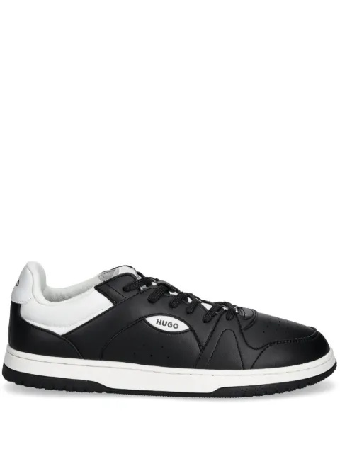 HUGO faux-leather sneakers Black 505362