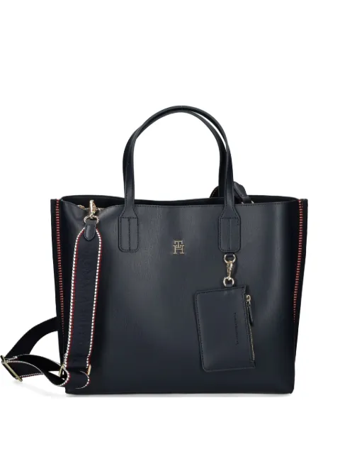Tommy Hilfiger TH-plaque tote bag Blue AW0AW17334