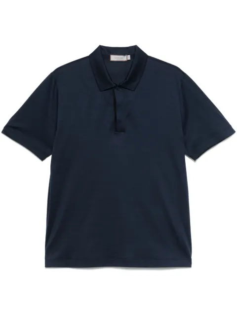 Canali jersey polo shirt Blue T0861MJ00002
