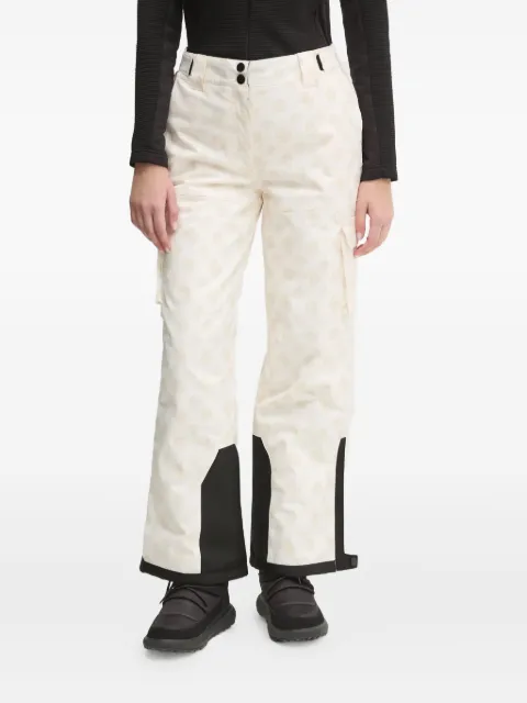 GUESS USA logo-print ski trousers Neutrals W4PB60WH0K0