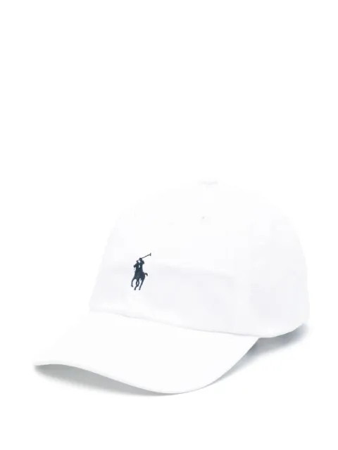 Polo Ralph Lauren Pony-motif baseball cap White 211912843018