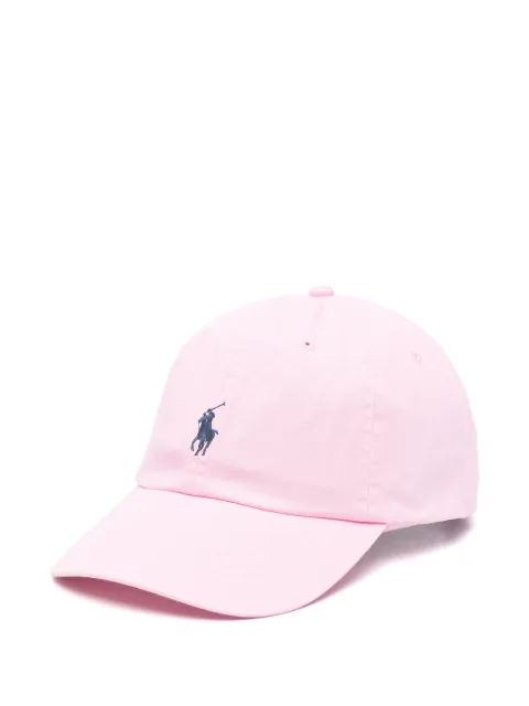 Polo Ralph Lauren logo-embroidered baseball cap Pink 211912843016