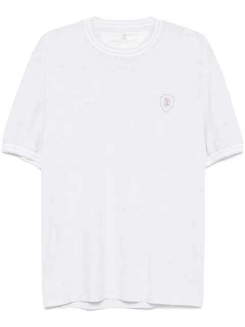 Brunello Cucinelli lightweight-jersey T-shirt Grey M0B131386TCPB80