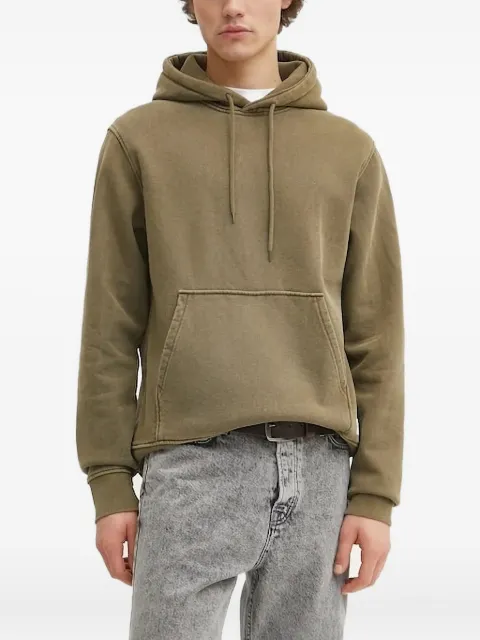 SAMSOE SAMSOE organic cotton blend hoodie Green M24400008