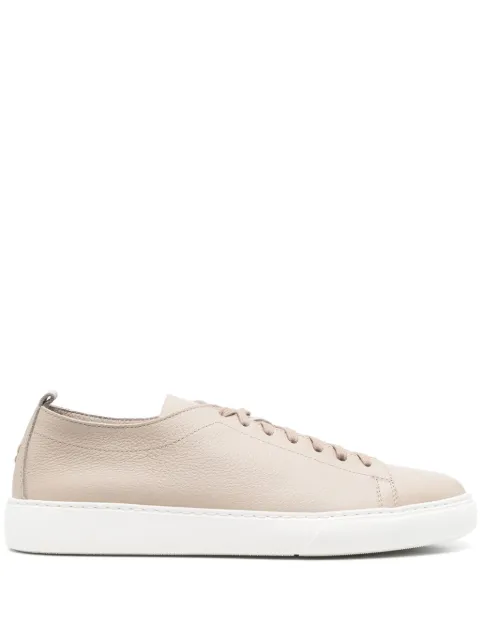 Henderson Baracco leather sneakers Neutrals BYRON43