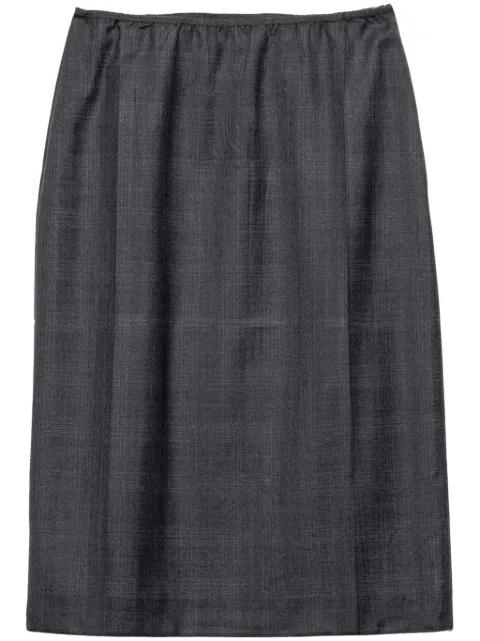 Prada wool skirt Grey P179YSOOO1N01