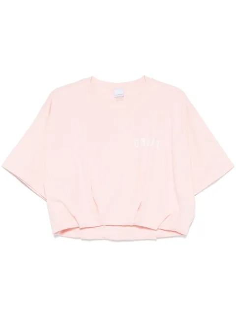 PINKO logo-print T-shirt Pink 104257A2CO