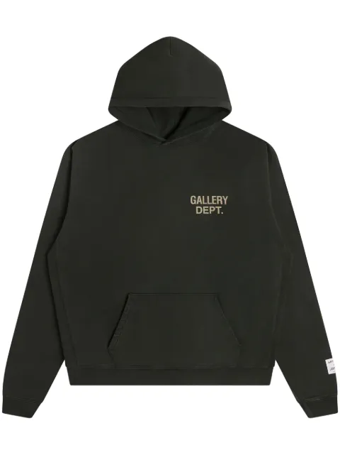 GALLERY DEPT. 90'S GD Logo hoodie Black GDLH50025VBLK