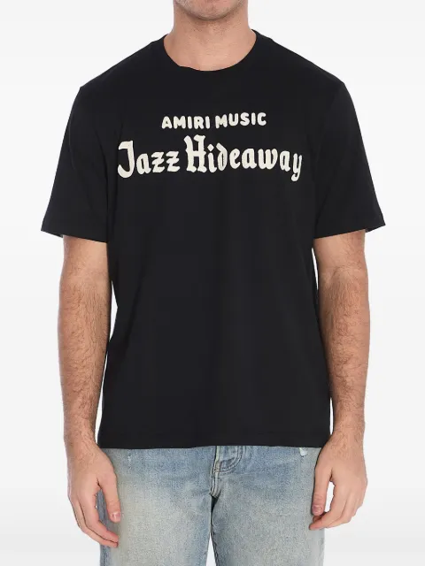 AMIRI Jazz Hide T-shirt Black AMJYTE1172