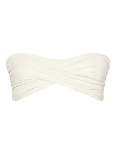 Johanna Ortiz Sea Sprite bikini top White PT02682