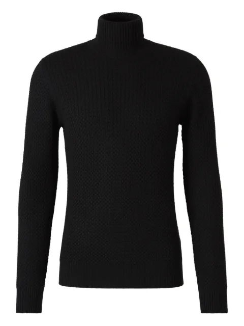 Gran Sasso cable-knit sweater Black 5715714280