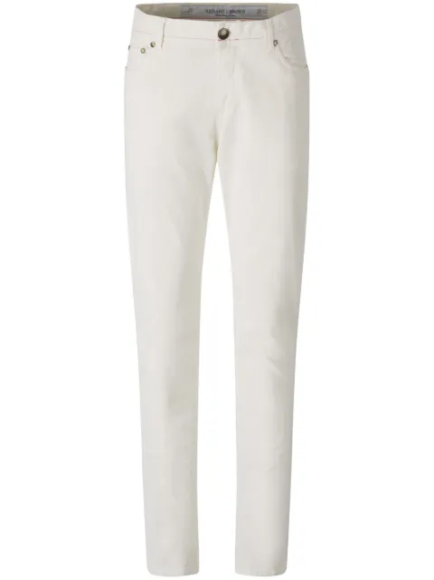 Richard J. Brown five-pocket trousers White MILANOZIPT179