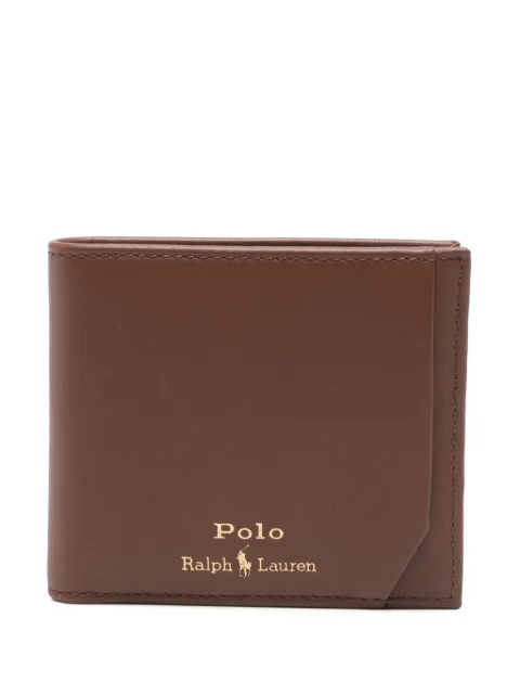 Polo Ralph Lauren bi-fold leather wallet Brown 405963228002
