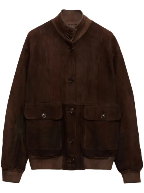 Prada suede jacket Brown 58A216SOOO16NL