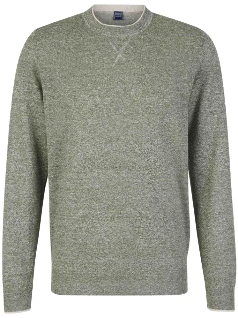 Fedeli crew neck sweater Green DAVIDMLIRLANDA7UE05730