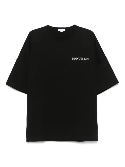 Alexander McQueen McQueen-logo T-shirt Black 828434QTADE