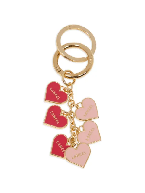 Lancel hearts charm keyring Gold A13672S3TU