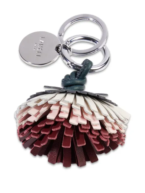 Lancel Tutti Fleuri keyring Silver A13485X4TU