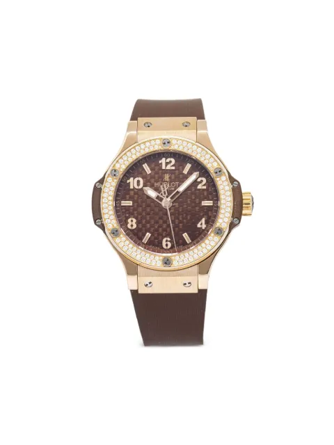 Hublot pre-owned Big Bag Cappuccino 38mm Brown 361PC3380RC1104