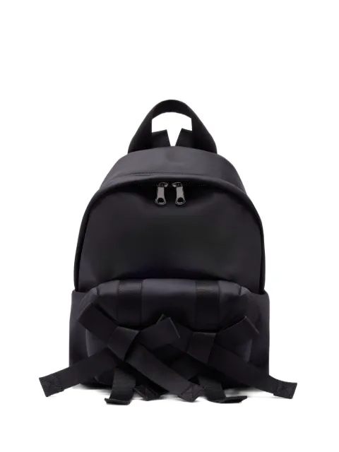 Simone Rocha Utility bow backpack Black BAG179TB0761BLACKJET