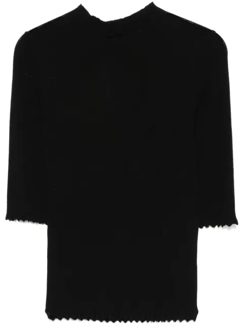 TWINSET knitted T-shirt Black 251TP3011