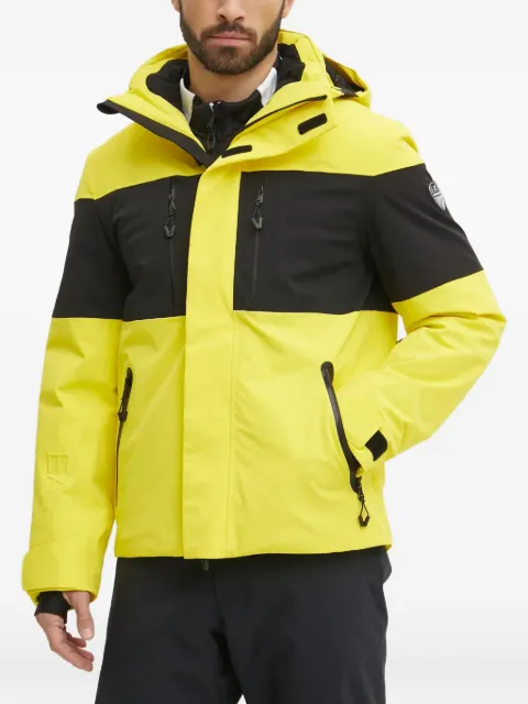 Ea7 Emporio Armani panelled hooded performance jacket Yellow PNCJZ6DPG07