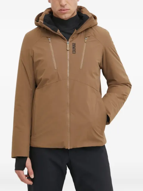 Colmar zip hooded ski jacket Brown 13393YS