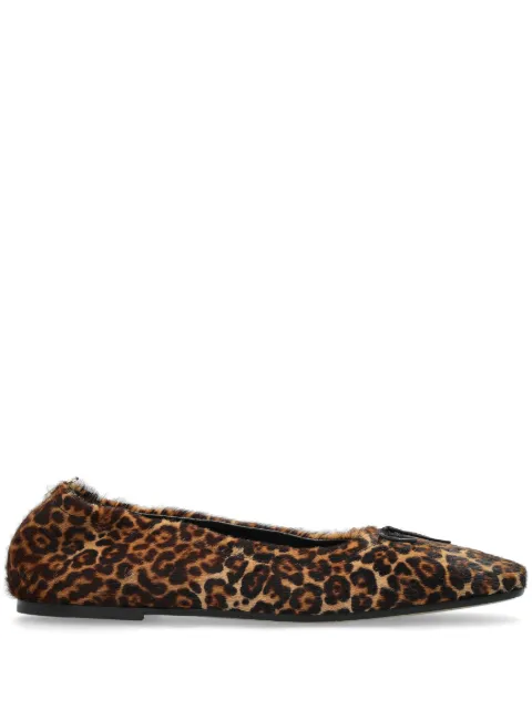Golden Goose leopard-print ballet flats Brown GWF00867F006940