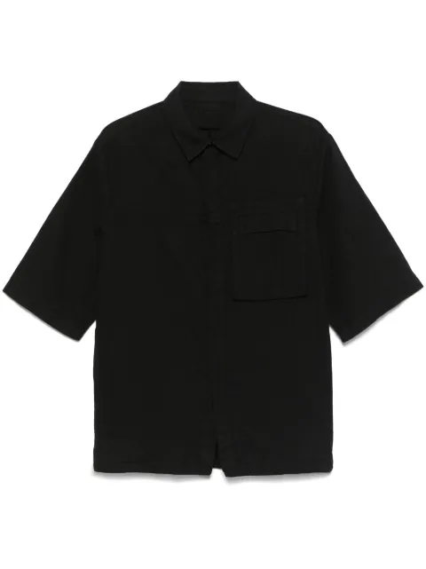 Thom Krom short-sleeves shirt Black MH167