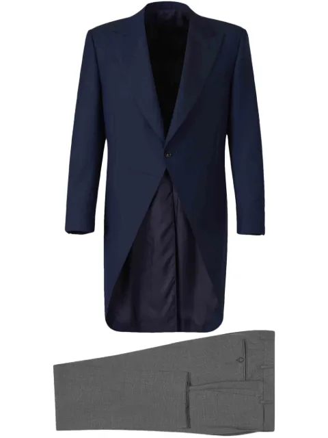 Canali single breasted wool suit Blue 12913C00000510000599BF0084BR05571BR05571