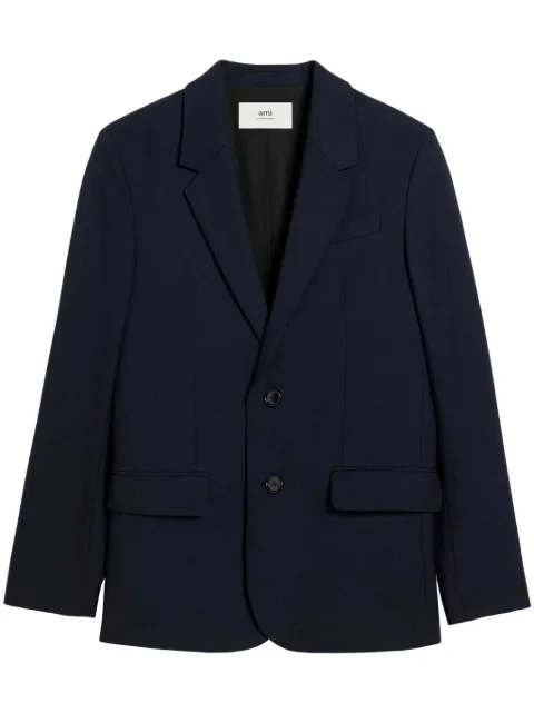 AMI Paris wool blazer Blue HBV008WV0043