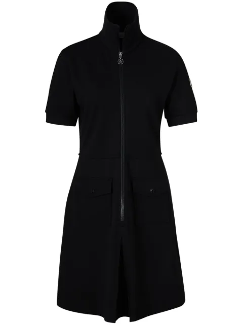 Moncler polo mini dress Black J20938I0000889ALE
