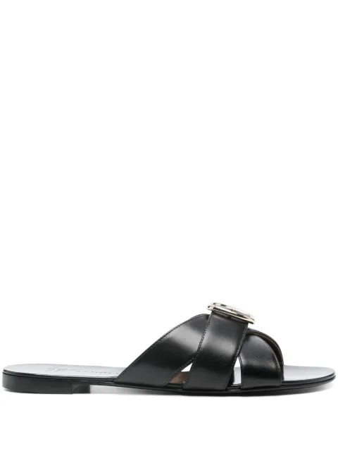 Giuseppe Zanotti Geraldhine leather sandals Black E500034005