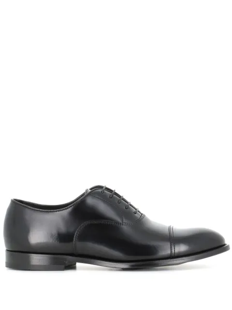 Doucal's leather Oxford shoes Black DU1002YORKUF269NN00