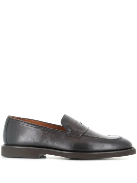 Doucal's leather loafers Brown DU3294SALOUFI88TM00